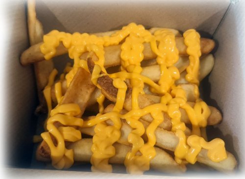 Cheddaros csónak burgonya